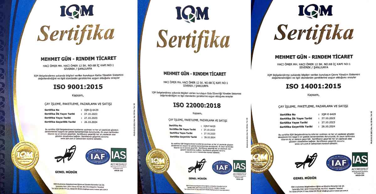 Rindem Sertifikalar